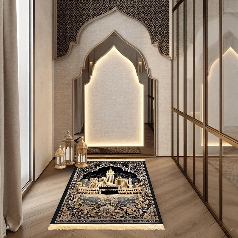 Holy City Islamic Prayer Rug