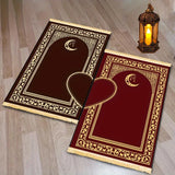 2-Piece Luxurious Islamic Prayer Mat